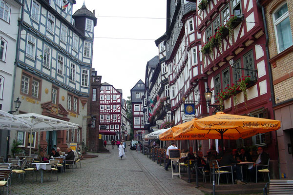 Beschauliche Marburger Altstadt